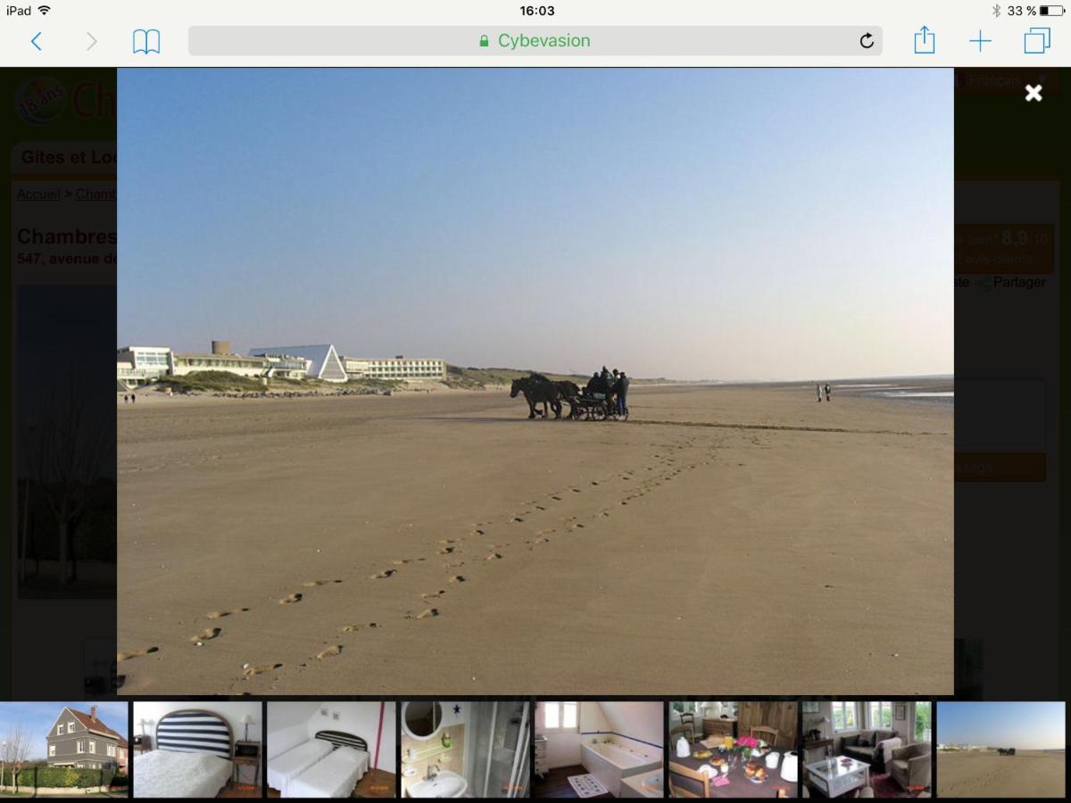 Le Cadran Bed & Breakfast Stella-Plage Exterior photo
